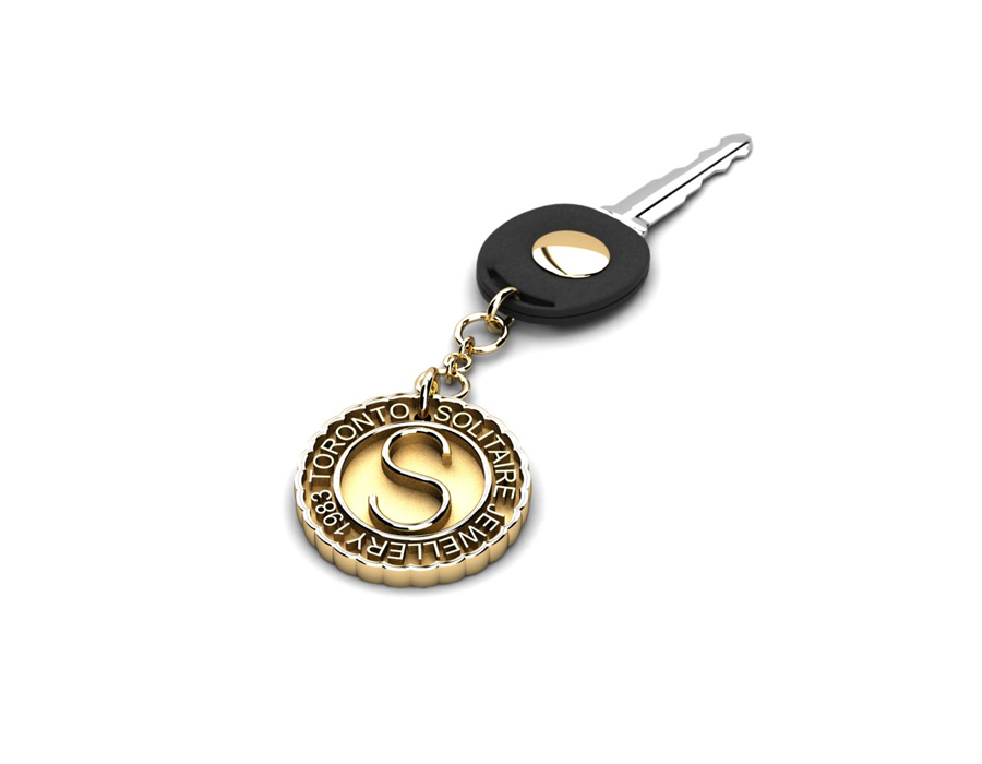Solitaire Corporate Jewellery: Key Chain